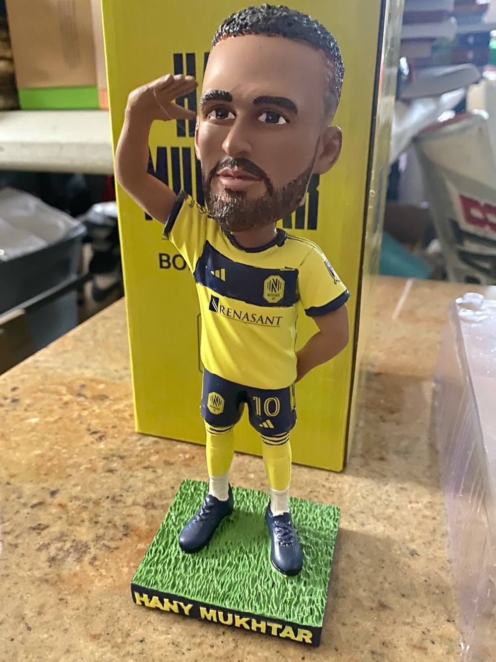 Hany Mukhtar #10 Bobblehead Nashville SC  RARE MLS NSC